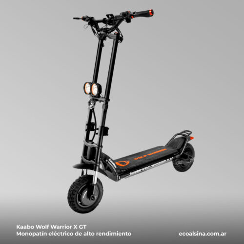asi es el kaabo wolf warrior x gt monopatin electrico alta gama eco alsina