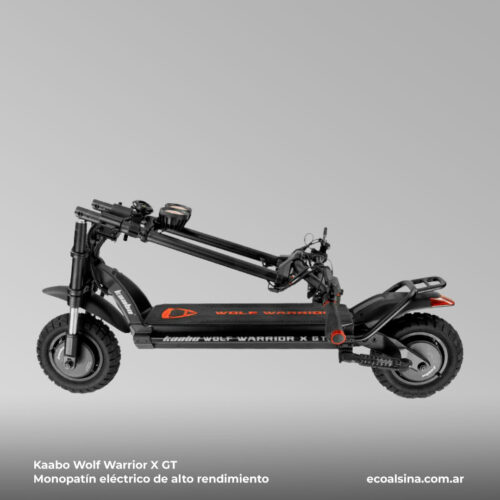 plegado kaabo wolf warrior x gt monopatin electrico alta gama eco alsina