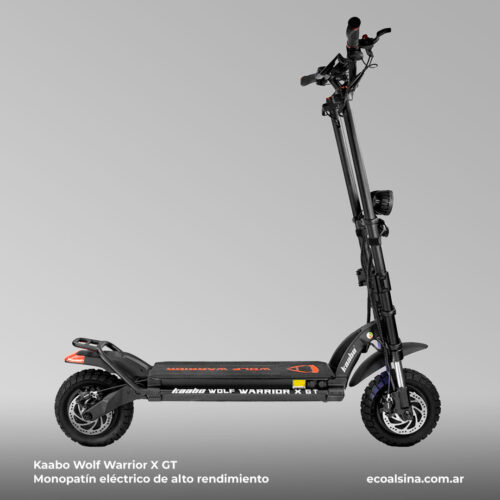 de perfil kaabo wolf warrior x gt monopatin electrico alta gama eco alsina