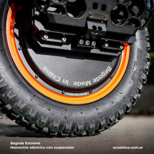 Begode Extreme Bull motor en la rueda